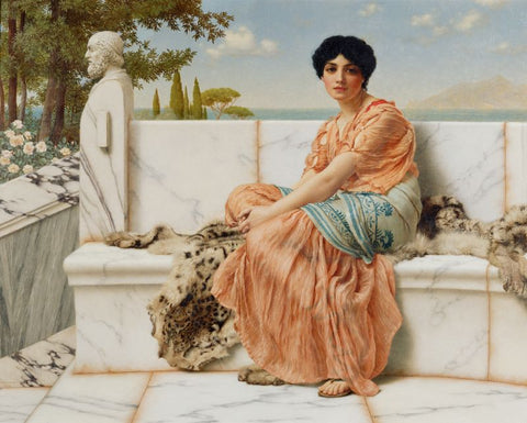 In the Days of Sappho by John William Godward