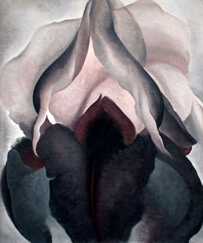 Iris Black by Georgia O'Keeffe