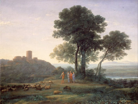 Jacob with Laban and his Daughters by Claude Lorrain