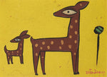 Deer by Jamini Roy