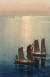 Glittering Sea by Hiroshi Yoshida