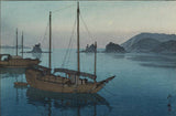 Three little Islands by Hiroshi Yoshida