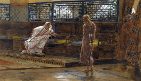 Jesus Before Pilate, First Interview by James Tissot