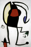 Femme dans la rue by Joan Miro