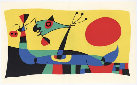 Peacock Feathers by Joan Miro
