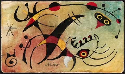 The Bird by Joan Miro