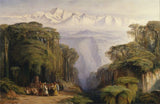 Kangchenjunga from Darjeeling by Edward Lear