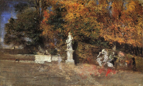 LAllee des rois a Versailles by Giovanni Boldini