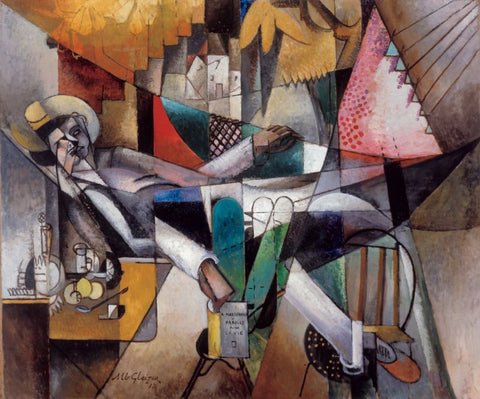 L_Homme en hamac (Man in a Hammock) by Albert Gleizes