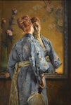La Parisienne Japonaise by Alfred Stevens