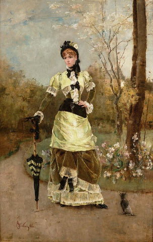 La Parisienne by Alfred Stevens