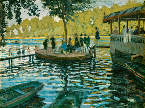 La Grenouillère by Claude Monet