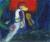 La Mariée by Marc Chagall