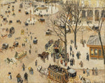 La Place due Théâtre Français by Camille Pissarro