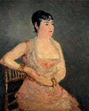 Lady in Pink by Edouard Manet