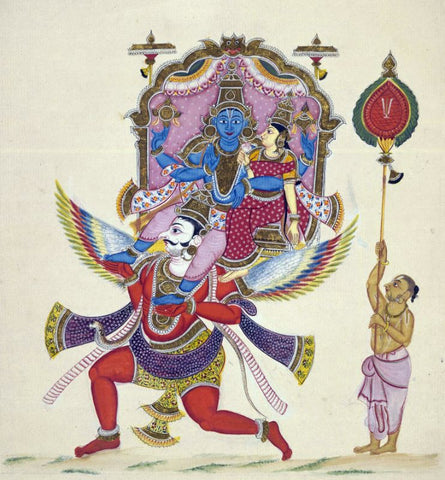 Lakshmi Vishnu Painting