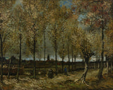 Lane with Poplars near Nuenen by Vincent Van Gogh