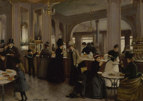 La pâtisserie Gloppe by Jean Béraud