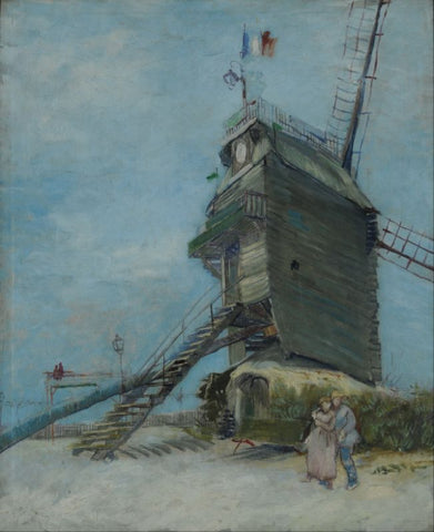 Le Moulin de la Galette by Vincent Van Gogh