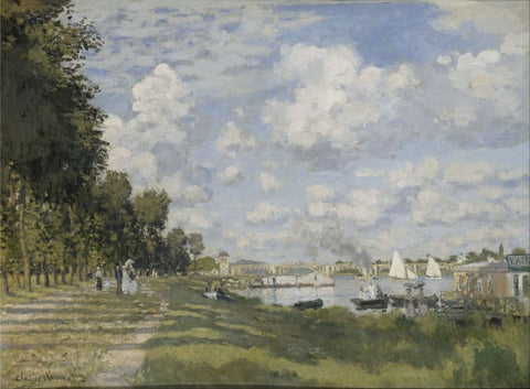 Le Bassin d'Argenteuil by Claude Monet