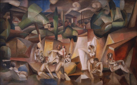 Les Baigneuses (The Bathers) by Albert Gleizes