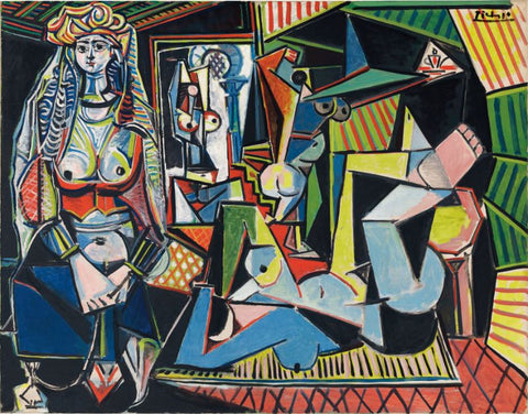 Les femmes d'Alger by Pablo Picasso
