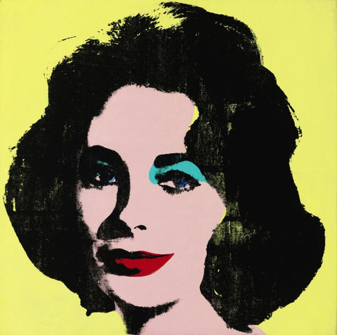 Liz Taylor by Andy Warhol