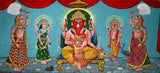Lord Ganesh Udaipur Painting