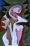 Lovers (The kiss) by Ernst Ludwig Kirchner