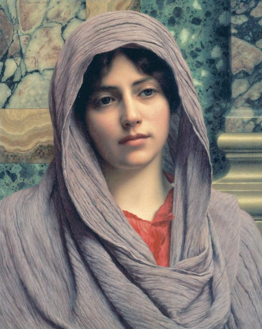 Lycinna by John William Godward