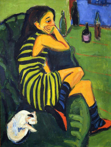 Marcella by Ernst Ludwig Kirchner