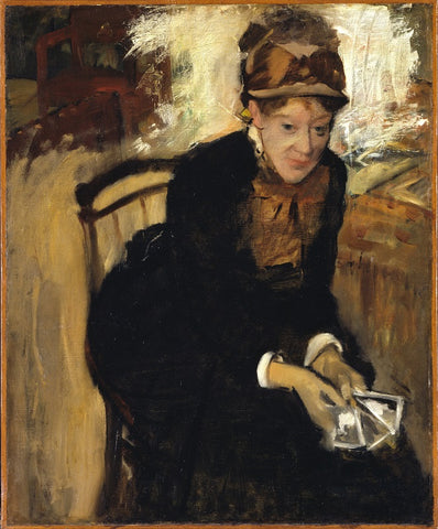 Mary Cassatt by Edgar Degas