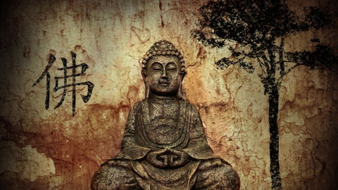 Meditating Buddha by Raja