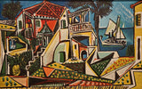 Mediterranean Landscape by Pablo Picasso