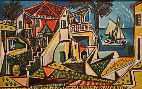 Mediterranean Landscape by Pablo Picasso