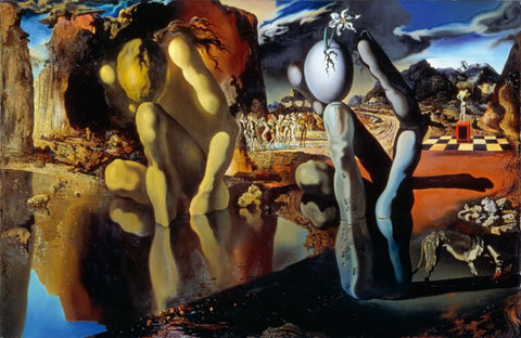 Metamorphosis of Narcissus by Salvador Dali