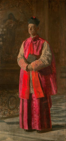 Monsignor James P. Turner by Thomas Eakins