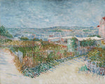 Montmartre Behind the Moulin de la Galette by Vincent Van Gogh
