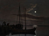 Moonlight picture by Christoffer Wilhem Eckersberg