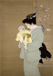 Mother and Child by Uemura Shoen
