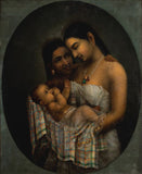 Mother and Child by Raja Ravi Varma