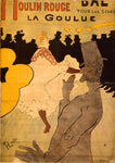 Moulin Rouge-La Goulue by Henri de Toulouse-Lautrec