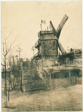 Moulin de la Galette by Vincent Van Gogh