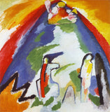 Mountain by Wassily Kandinsky