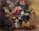 Nature morte de fleurs by Eugene Delacroix