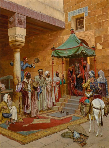 New Bride by Rudolf Ernst