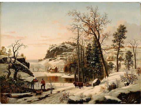 New England early winter by Samuel Lancaster Gerry