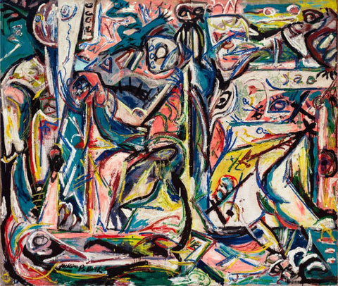 Number V by Jackson Pollock