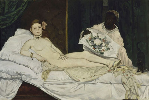 Olympia by Edouard Manet