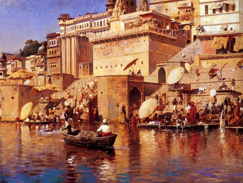 On The River Benares by Edwin Lord Weeks
